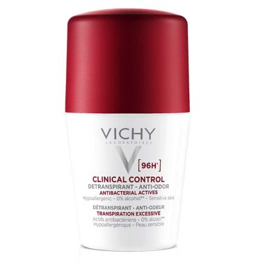 Vichy Clinical Control 96HR Protection Anti-Perspirant Roll On Deodorant 50ml - McGrocer
