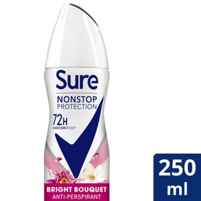 Sure Bright Bouquet Nonstop Protection Anti-perspirant Deodorant Aerosol 250 ml Deodorants Boots   