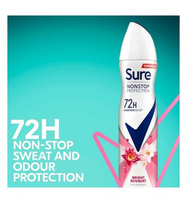 Sure Bright Bouquet Nonstop Protection Anti-perspirant Deodorant Aerosol 250 ml Deodorants Boots   