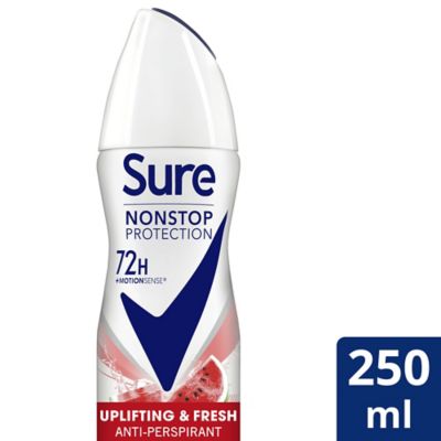 Sure Uplifting & Fresh Nonstop Protection Anti-perspirant Deodorant Aerosol 250 ml Deodorants Boots   