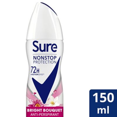 Sure Bright Bouquet Nonstop Protection Anti-perspirant Deodorant Aerosol 150 ml Deodorants Boots   