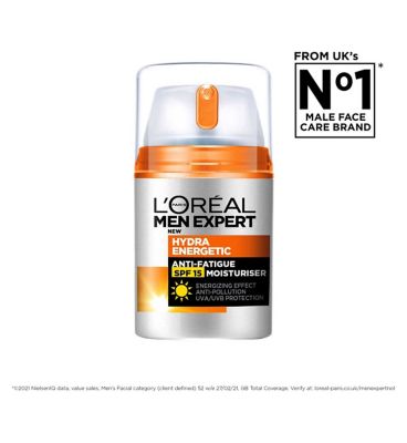 L'Oreal Men Expert Hydra Energetic Anti-Fatigue Moisturiser SPF 15 50ml