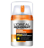 L'Oreal Men Expert Hydra Energetic Anti-Fatigue Moisturiser SPF 15 50ml Men's Toiletries Boots   