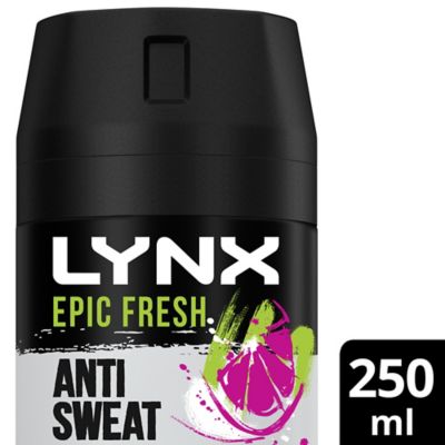 Lynx Epic Fresh Grapefruit & Tropical Pineapple Scent Antiperspirant Deodorant for Men 250ml