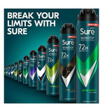 Sure Men Quantum Dry Nonstop Protection Anti-perspirant Deodorant Aerosol 250ml GOODS Boots   