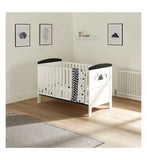 Ickle Bubba Coleby Style Cot Bed and Sprung Mattress - Mono Mountains GOODS Boots   