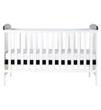 Ickle Bubba Coleby Style Cot Bed and Sprung Mattress - Mono Mountains GOODS Boots   