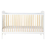 Ickle Bubba Coleby Classic Cot Bed and Sprung Mattress - Scandi White GOODS Boots   