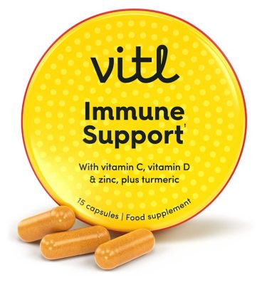 Vitl Pocket Packs Immune Support Capsules 15s General Health & Remedies Boots   