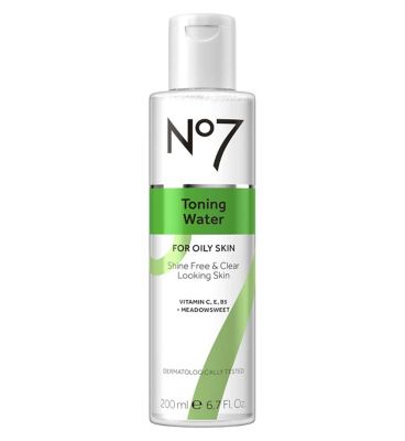 No7 Cleansing Toning Water Oily 200ml