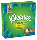 Kleenex Balsam Extra Long Tissues Singles Compact Box 40s Bathroom Boots   