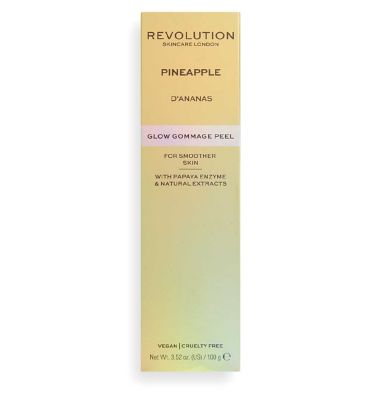 Revolution Skincare Pineapple Enzyme Glow Gommage Peel 100g Body Care Boots   