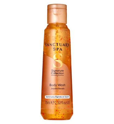 Sanctuary Spa Signature Collection Body Wash 75ml Suncare & Travel Boots   