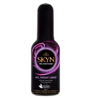 Mates SKYN All Night Long Gel Lubricant 80ml Intimate Care Boots   