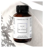 JSHealth Calm + De-Stress 60 Tablets Vegetarian & Vegan Boots   