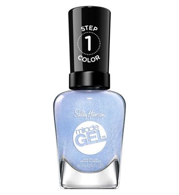 Sally Hansen Miracle Gel Nail Polish Blue Skies Ahead Body Care Boots   