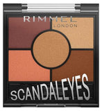 Rimmel London Scandaleyes 5 Pan Eyeshadow Palette Sunset Bronze Body Care Boots   