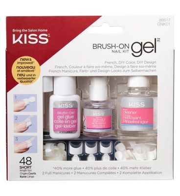 Kiss Brush On Gel Kit Body Care Boots   