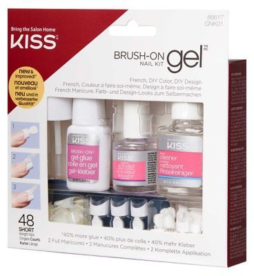 Kiss Brush On Gel Kit Body Care Boots   