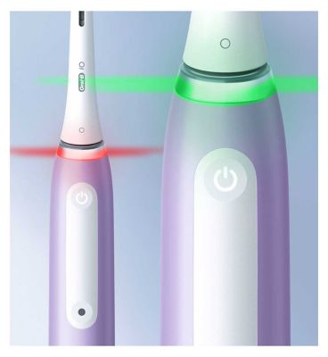 Oral-B iO4  Electric Toothbrush - Lavender - (+Travel case) Dental Boots   