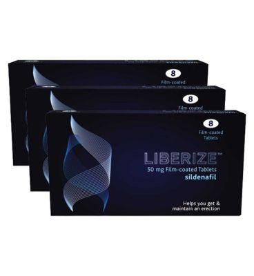 Liberize 50mg Film-Coated Tablets - 24 Tablets Intimate Care Boots   