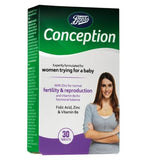 Boots Conception Folic Acid, Zinc & Vitamin B6 - 30 Tablets Mums Boots   