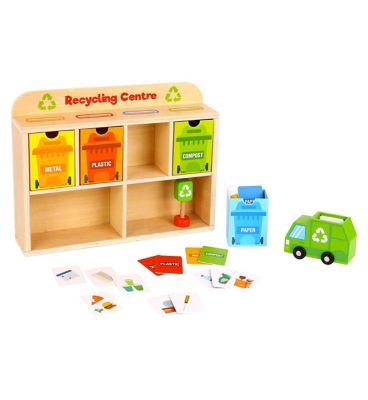 Tooky Toy Wooden Recycling Centre Toys & Kid's Zone Boots   