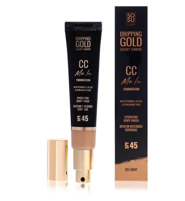 SOSU Dripping Gold CC Cream SPF 03 32ml Body Care Boots   