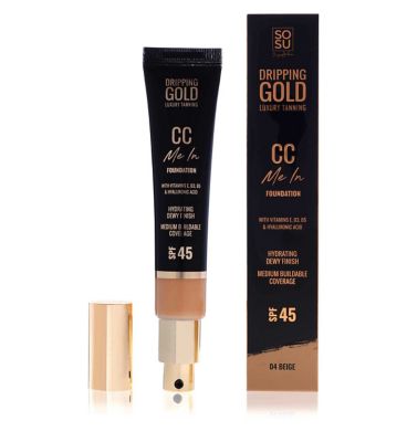 SOSU Dripping Gold CC Cream SPF 04 32ml Body Care Boots   