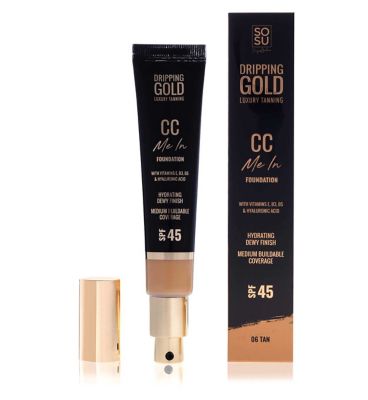 SOSU Dripping Gold CC Cream SPF 06 32ml Body Care Boots   