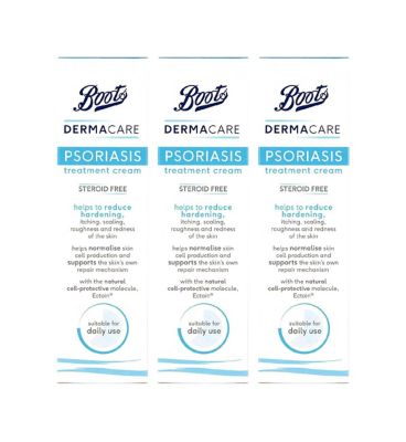 Boots Dermacare Psoriasis Treatment Cream 30ml x 3 Bundle First Aid Boots   