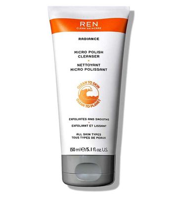 REN Clean Skincare Micro Polish Cleanser 150ml Body Care Boots   