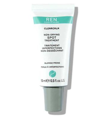 REN Clean Skincare Clearcalm Non-Drying Spot Treatment 15ml Body Care Boots   