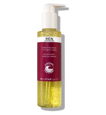REN Clean Skincare Moroccan Rose Body Wash 200ml Body Care Boots   