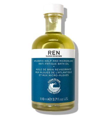 REN Clean Skincare Atlantic Kelp And Microalgae Anti-Fatigue Bath Oil 110ml