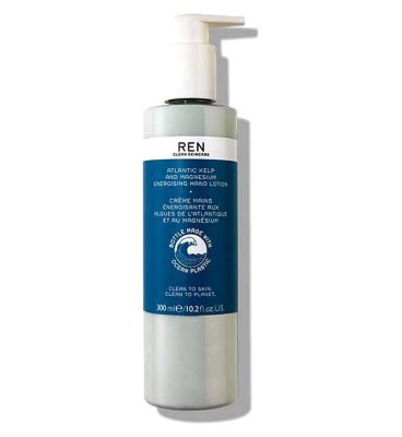 REN Clean Skincare Kelp & Magnesium Hand Lotion 300ml Body Care Boots   