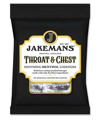 Jakemans Lozenges Throat & Chest 160g First Aid Boots   