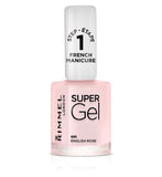 Rimmel Super Gel Nail Polish French Manicure 091 English Rose Body Care Boots   