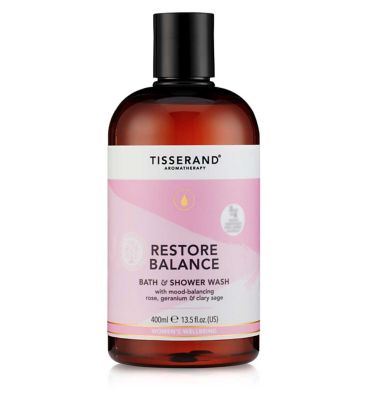 Tisserand Restore Balance Bath & Shower Wash 400ml GOODS Boots   