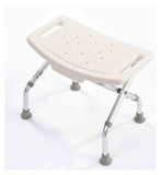 NRS Healthcare Folding Shower Stool, White General Household Boots   