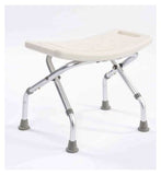 NRS Healthcare Folding Shower Stool, White General Household Boots   