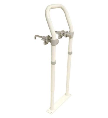 NRS Healthcare Swedish Bath Rail – Grey