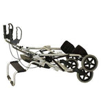 NRS Healthcare A-Series 4-Wheel Rollator – Silver General Household Boots   