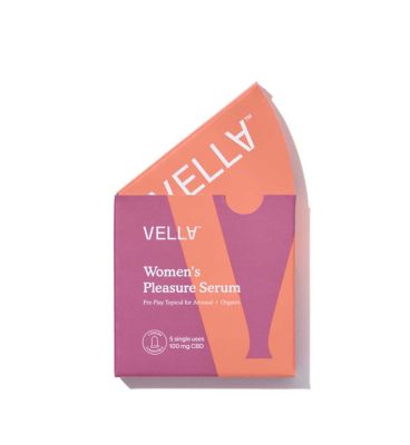 Vella Women's Pleasure Serum Single Use Sachets 5 x 1.5ml (20mg CBD) Body Care Boots   