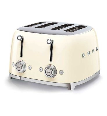 Smeg 4 Slice Toaster Cream