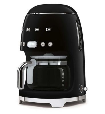 Smeg Drip Coffee Machine Black GOODS Boots   