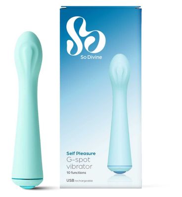 So Divine Self Pleasure G-spot Vibrator Intimate Care Boots   