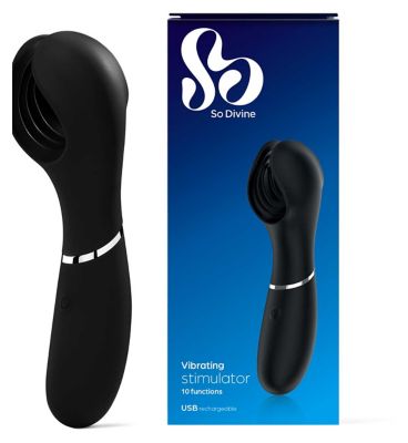 So Divine Men Vibrating Stimulator Intimate Care Boots   