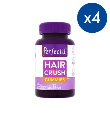 Perfectil Haircrush Vegan Gummies 8 Month Supply Bundle Vitamins, Minerals & Supplements Boots   
