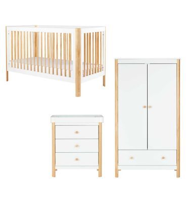 Ickle Bubba Tenby 3 Piece Furniture Set - Scandi White GOODS Boots   